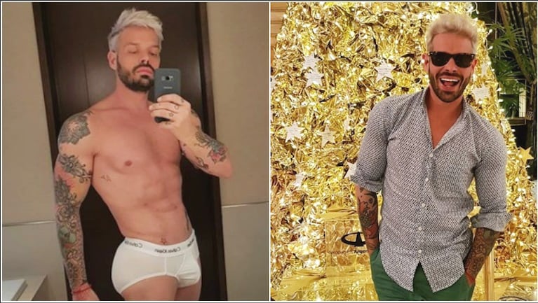 La tremenda foto (¡súper hot!) de Mariano Caprarola en boxer