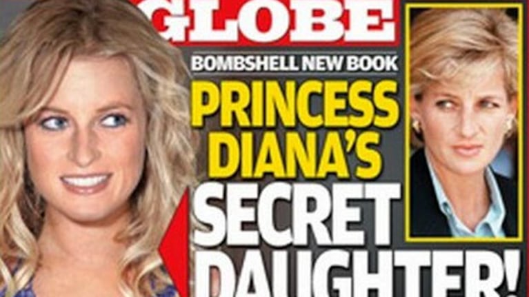 La tremenda historia de la supuesta hija de Lady Di. (Foto: Globe Magazine)