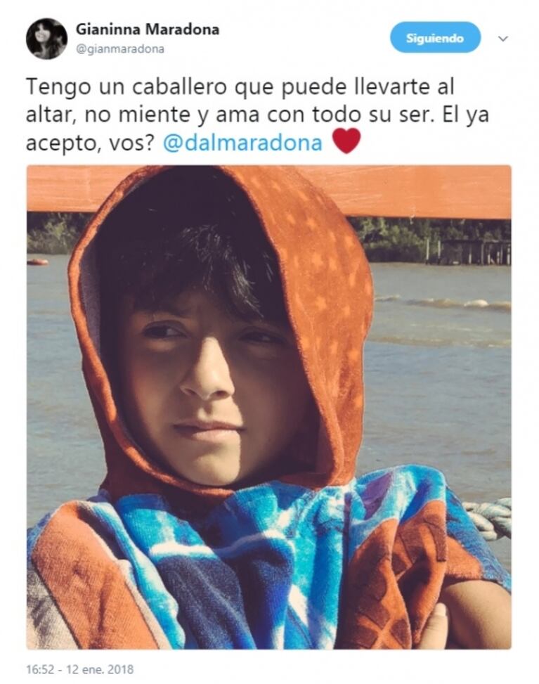 La tremenda respuesta de Gianinna Maradona al enterarse de que Diego no irá al casamiento de Dalma: "Tengo un caballero que puede llevarte al altar"