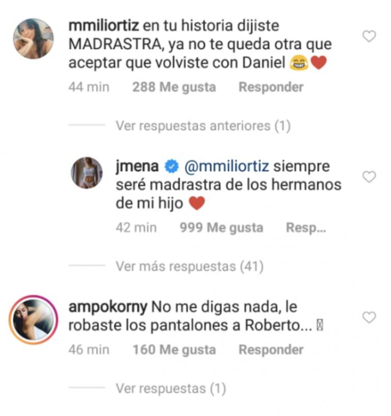 La tremenda respuesta ¿y confirmación? de Jimena Barón cuando le pidieron que "acepte" que volvió con Daniel Osvaldo