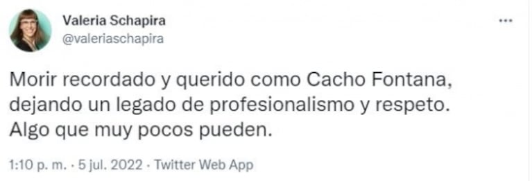 La tristeza de los famosos por la muerte de Cacho Fontana: sus mensajes de despedida