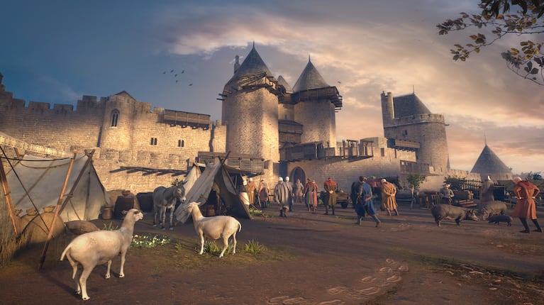 “La Última Fortaleza”: la experiencia de realidad virtual que recrea una ciudad medieval en La Rural