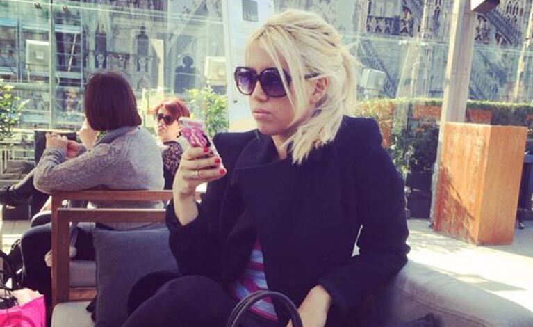La última foto que subió Mauro Icardi de Wanda Nara a Twitter (Foto: Twitter). 
