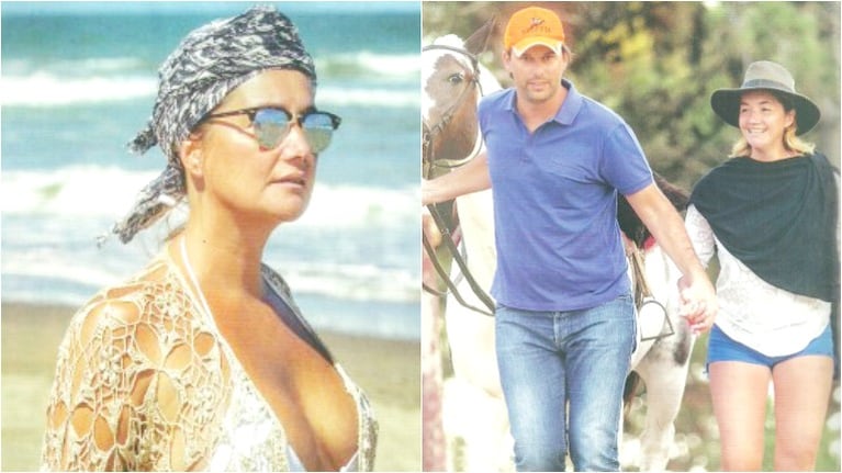 La vacaciones hot de Nancy Pazos y su novio en Punta del Este (Fotos: revista ¡Hola!)