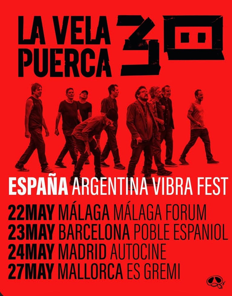 La Vela Puerca celebra sus 30 años con una gira por Europa en 2026
