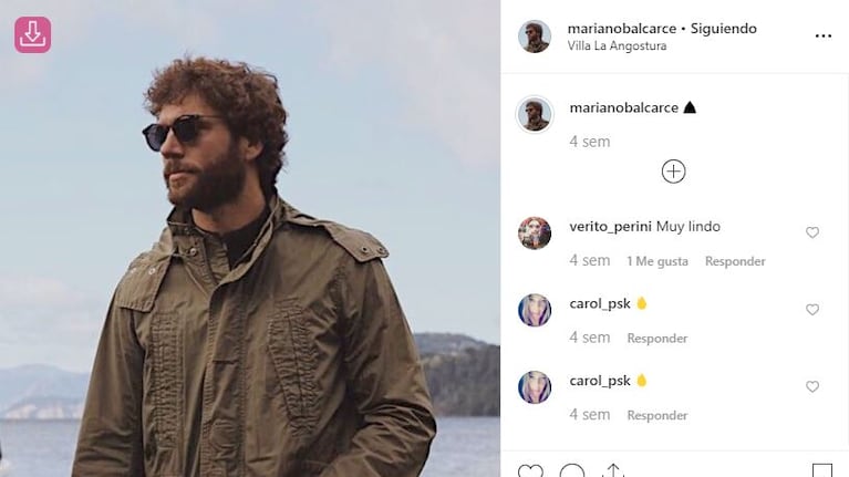 La vida de Mariano Balcarce, lejos de Pampita