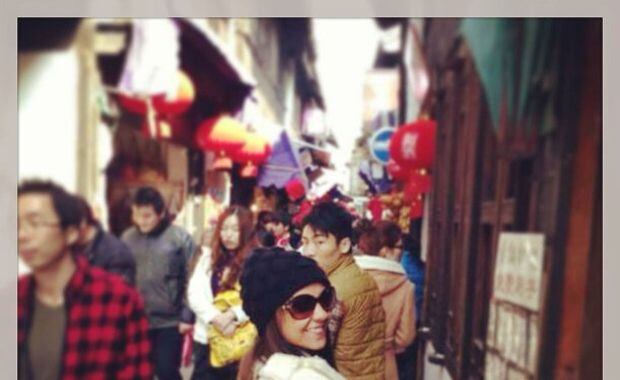 La vida de Tamara Alves y Patricio Toranzo, en China (Foto: álbum personal Alves-Toranzo).