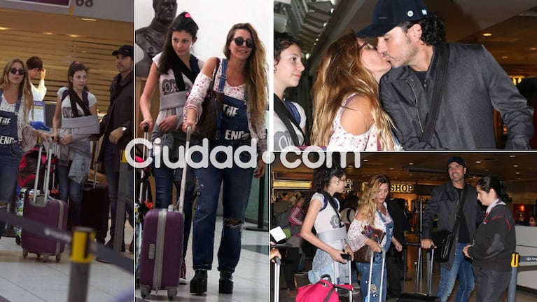 La visita familiar de Mónica Ayos a la Argentina (Foto: Movilpress)