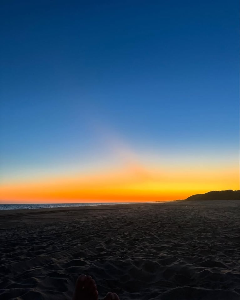 La vista desde “Guanahani”. Foto: Instagram @milett