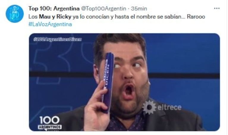 La Voz Argentina: Mau y Ricky agradecieron a Dios por las redes sociales y explotaron los memes