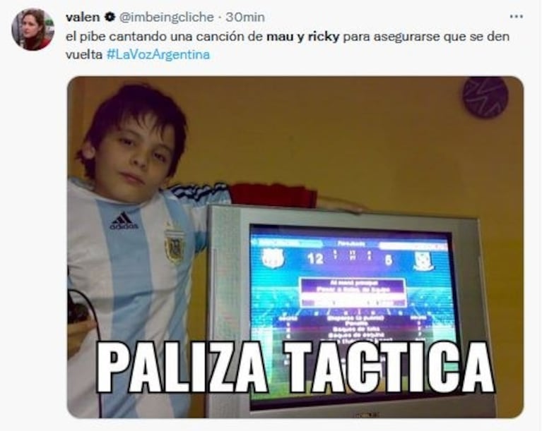 La Voz Argentina: Mau y Ricky agradecieron a Dios por las redes sociales y explotaron los memes