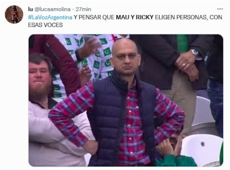 La Voz Argentina: Mau y Ricky agradecieron a Dios por las redes sociales y explotaron los memes