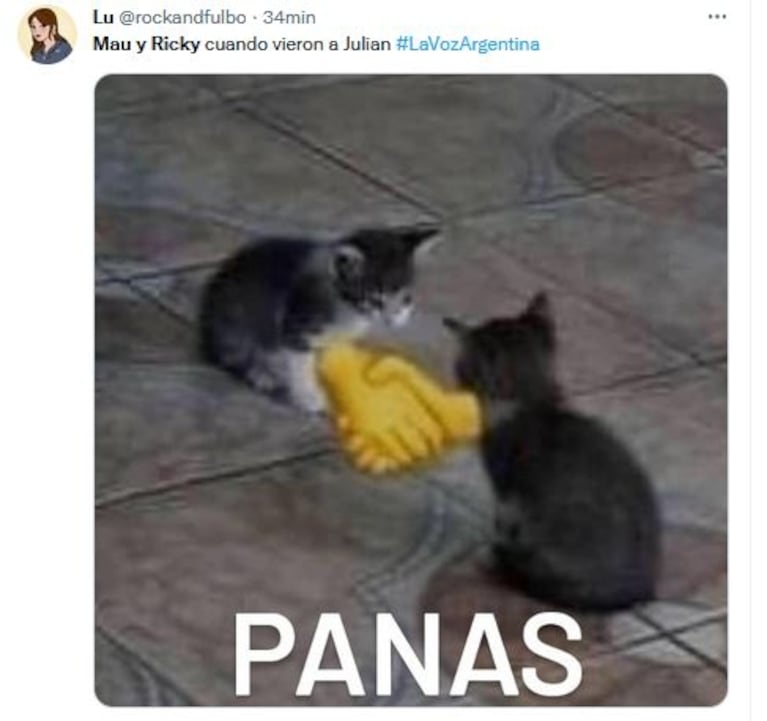 La Voz Argentina: Mau y Ricky agradecieron a Dios por las redes sociales y explotaron los memes