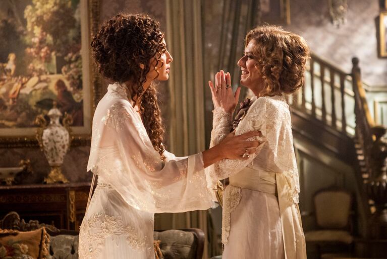 Lado a lado, la nueva novela que presenta Historias del corazón. (Foto: Telefe)