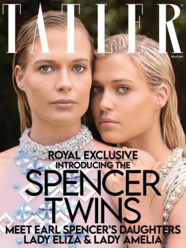 Lady Amelia y Lady Eliza, las sobrinas gemelas de Diana de Gales que impactan como modelos