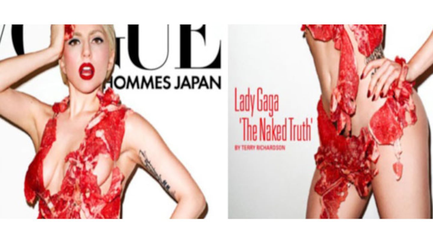 Lady Gaga, desnuda y tapa de revista