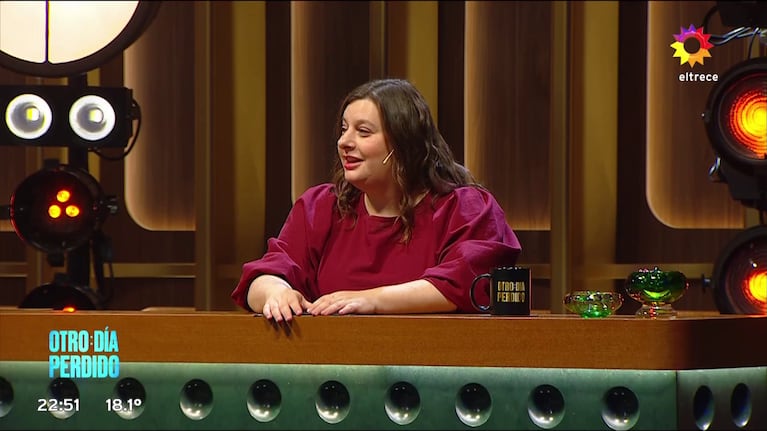 Laila Roth en Otro Día Perdido (Foto: captura de eltrece).