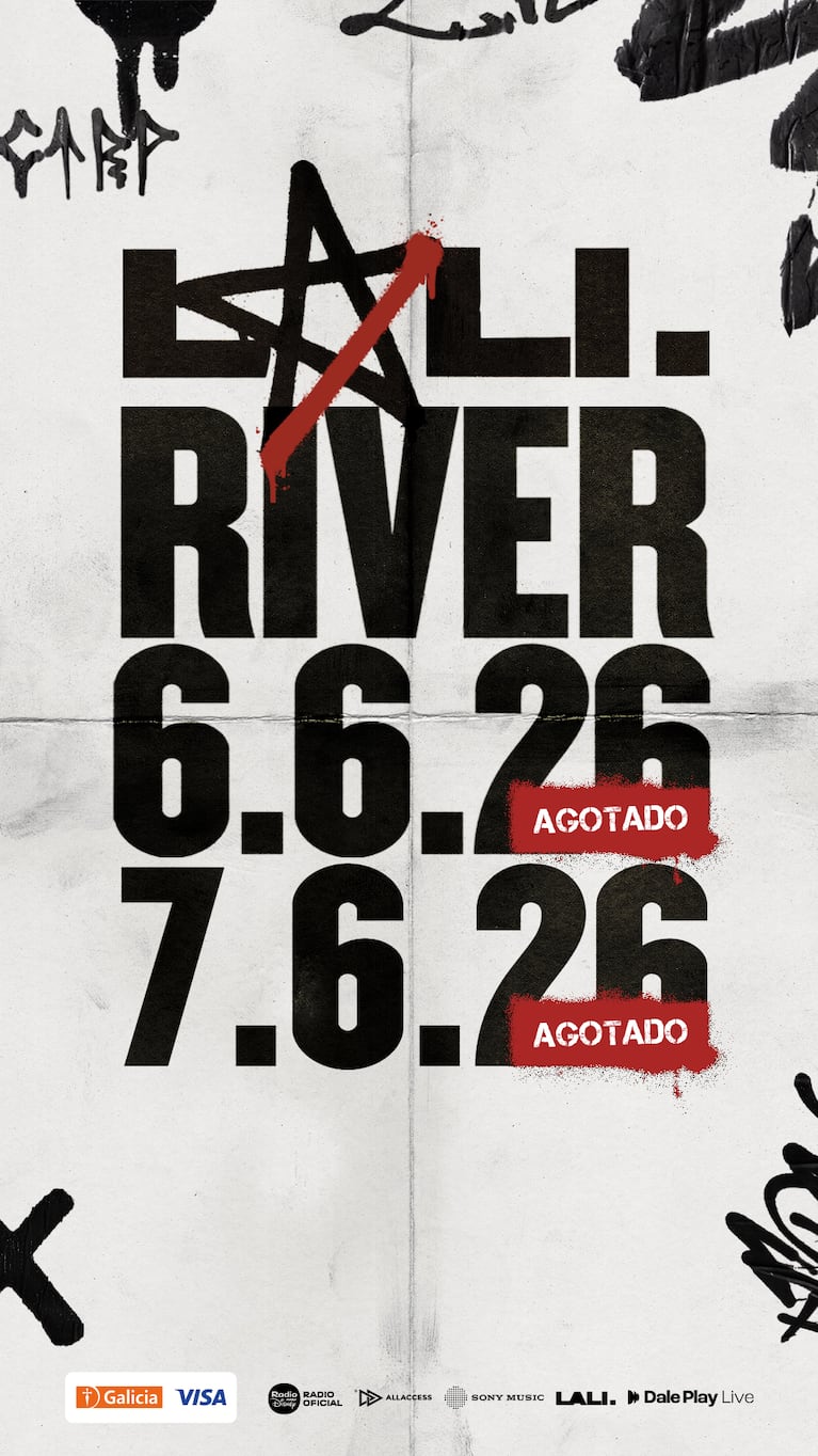 Lali agotó dos estadios River Plate en horas