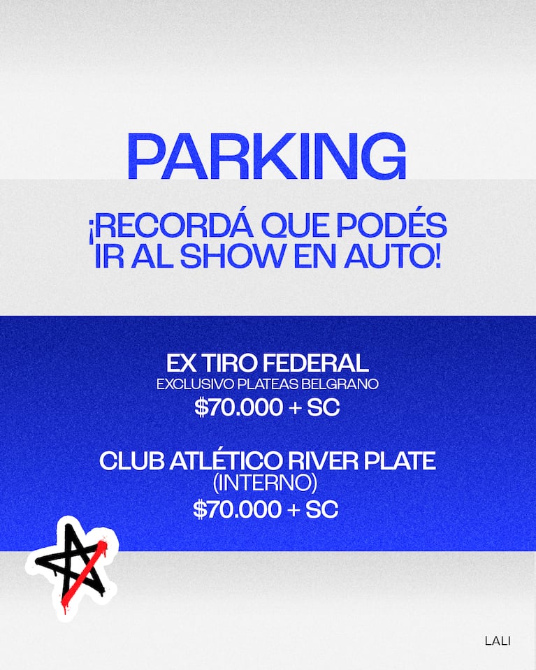 Lali en River: horarios, ingresos, cómo llegar y todo lo que hay que saber del show