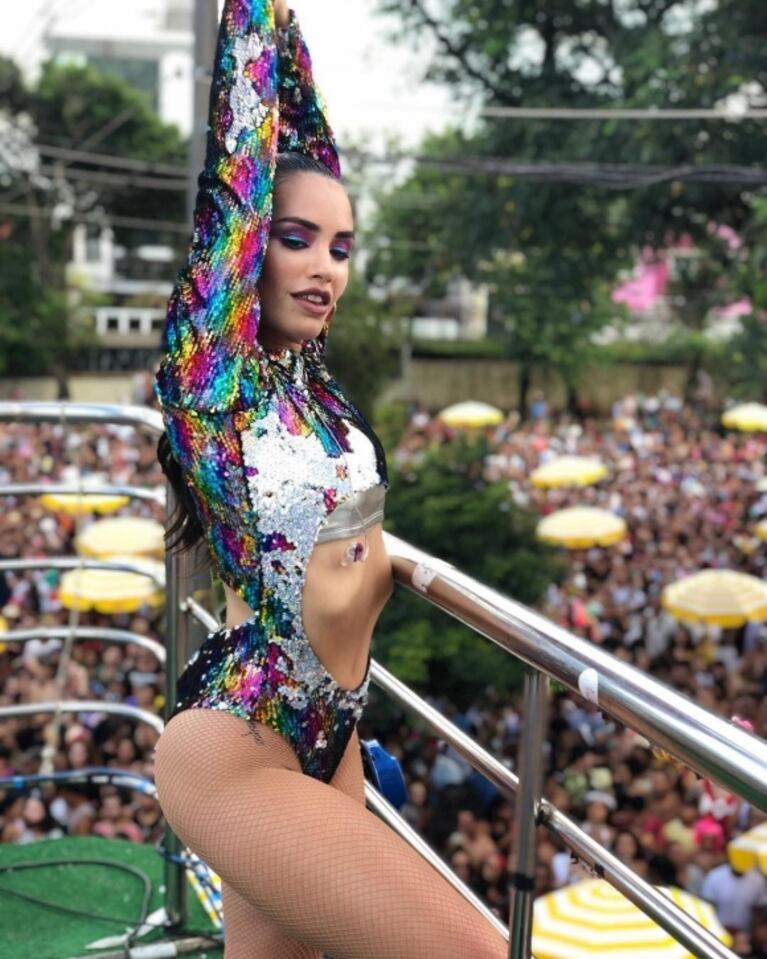 Lali Espósito deslumbró en los Carnavales de Brasil: sambó y cantó Caliente junto a Pabllo Vittar
