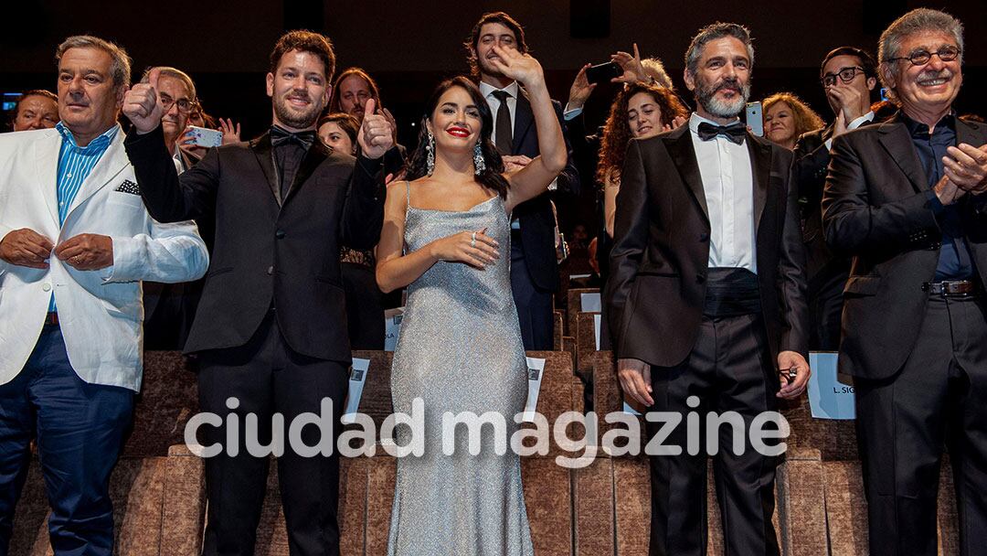 Lali Espósito, diosa total y artista consagrada por Acusada en el Festival de cine de Venecia. (Foto: EFE)