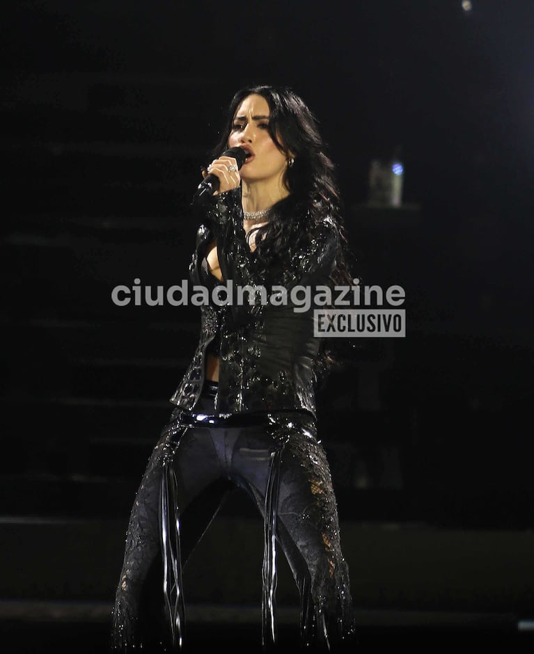 Lali Espósito en River Plate (Foto: Movilpress)