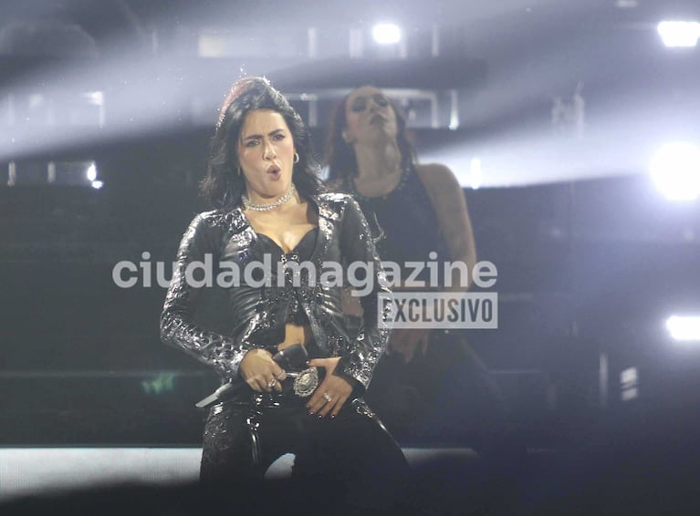 Lali Espósito en River Plate (Foto: Movilpress)