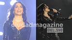 Lali Espósito en River Plate (Fotos: Movilpress)