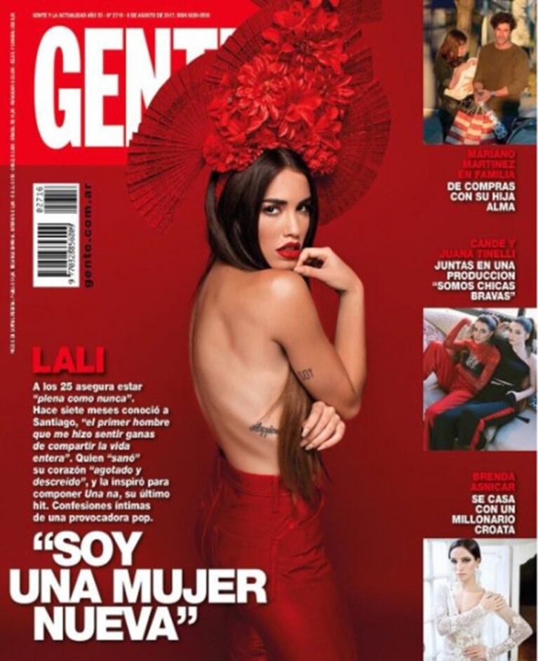 Lali Espósito, fotos muy sexies y plenitud: "Hace tiempo que no me sentía tan iluminada, la que puede trabajar full time, disfrutar de su familia y ser feliz con su novio"