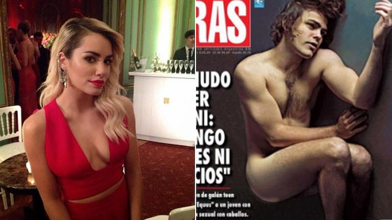 Lali Espósito habló de la tapa de Peter Lanzani desnudo. (Fotos: Web)
