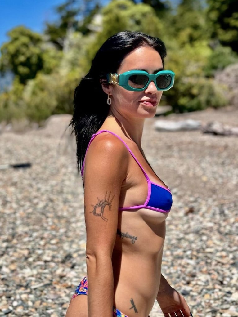 Lali Espósito impactó al lucir una microbikini en el sur: escote “underboob” e increíble bronceado