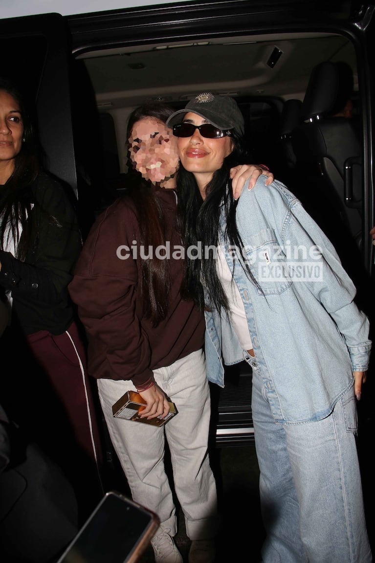 Lali Espósito llegó a la Argentina (Foto: Movilpress).