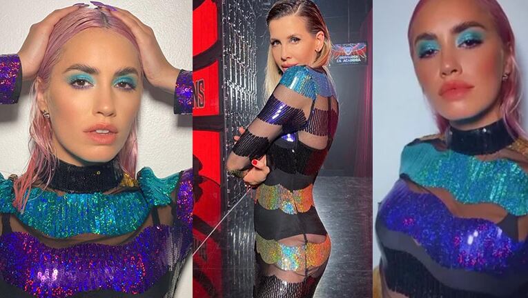 Lali Espósito lució el mismo look que Guillermina Valdés y se rió de las comparaciones.