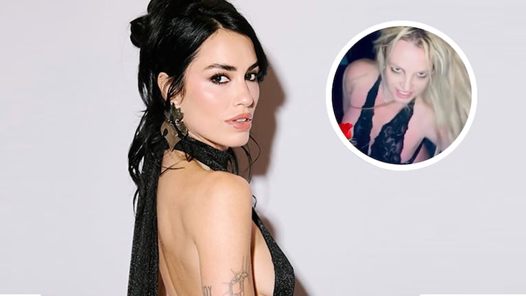 Lali Espósito reaccionó a un video de Britney Spears al borde de la censura (Fotos: Instagram @lali & @britneyspears)