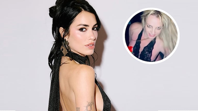 Lali Espósito reaccionó a un video de Britney Spears al borde de la censura (Fotos: Instagram @lali & @britneyspears)