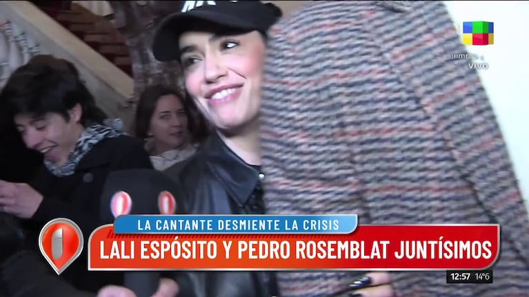 Lali Espósito rompió el silencio sobre los rumores de crisis con Pedro Rosemblat y fue contundente