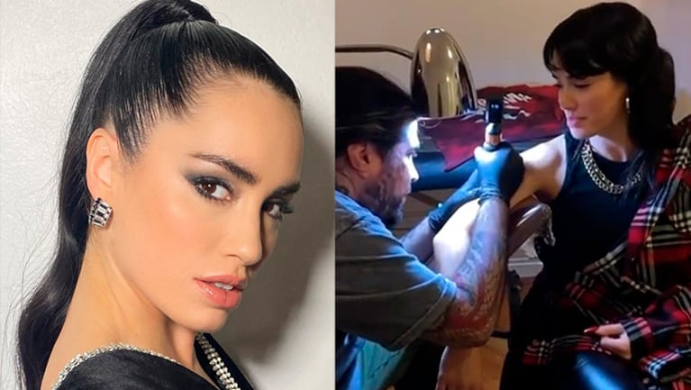 Lali Espósito se hizo un significativo tatuaje en el antebrazo.