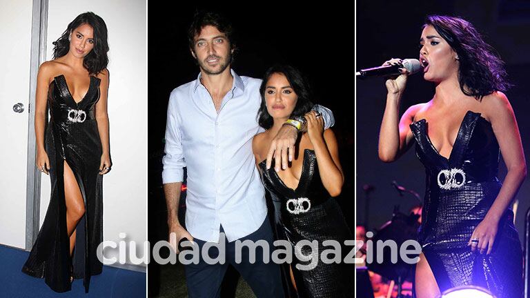 Lali Espósito, sexy y enamorada en su show en el festival Únicos. (Foto: Movilpress)