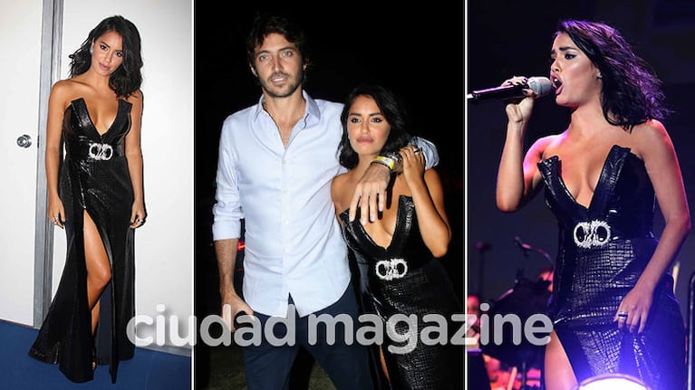 Lali Espósito, sexy y enamorada en su show en el festival Únicos. (Foto: Movilpress)