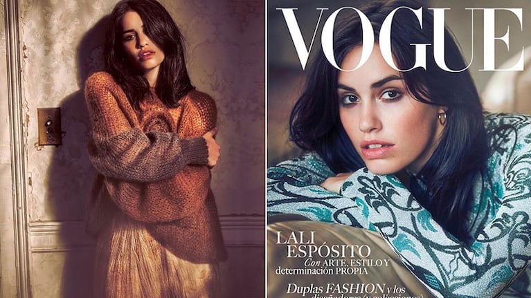 Lali Espósito, tapa de Vogue Latinoamérica. ​(Fotos: gentileza Vogue Latinoamérica)