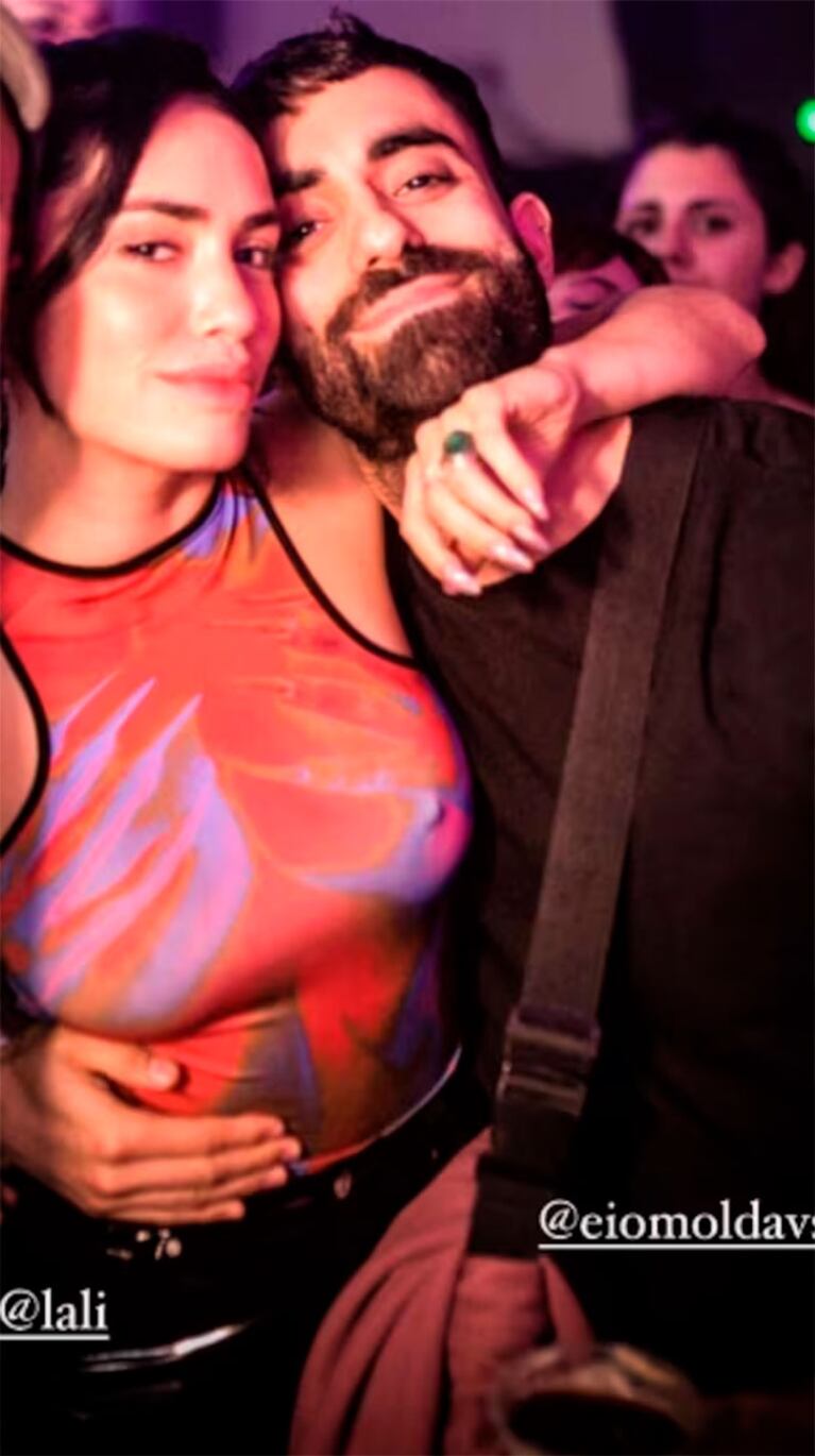Lali Espósito y Eial Moldavsky (Foto: Instagram).