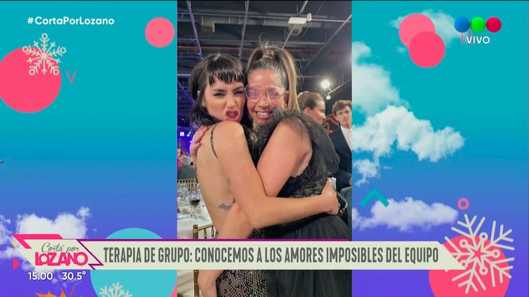 Lali Espósito y Juariu.