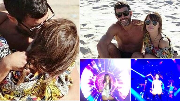 Lali Espósito y Mariano Martínez, enamorados en Punta del Este: las fotos y videos de su finde romántico 