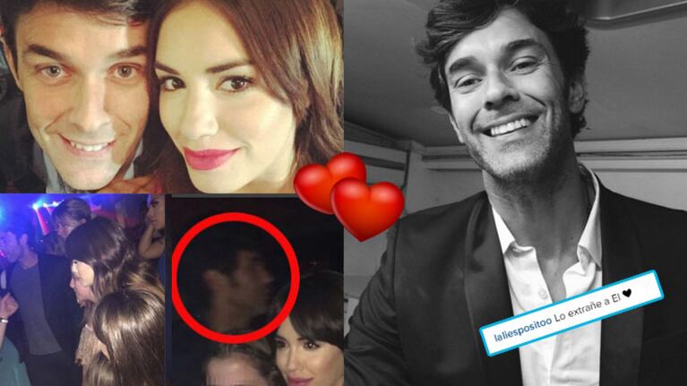 Lali Espósito y Mariano Martínez se reencontraron tras el viaje de la actriz (Fotos: Instagram).