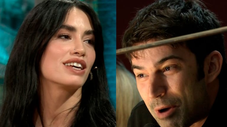 Lali Espósito y Pedro Rosemblat, en la televisión española (Imágen de La Revuelta).