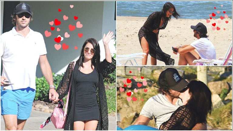 Lali Espósito y Santiago Mocorrea, enamorados en Punta del Este, celebraron el primer año de amor