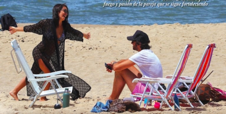 Lali Espósito y Santiago Mocorrea, pasión en Punta del Este: celebraron el primer año de amor