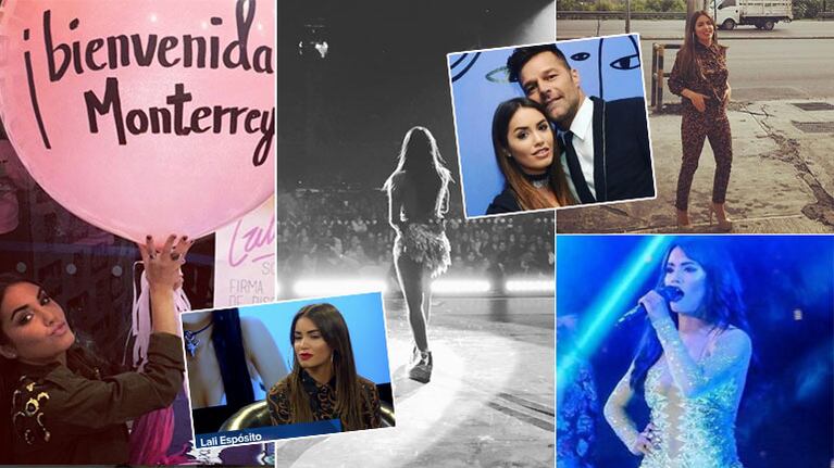 Lali Espósito y sus emocionantes días en México (Fotos: Instagram y web)