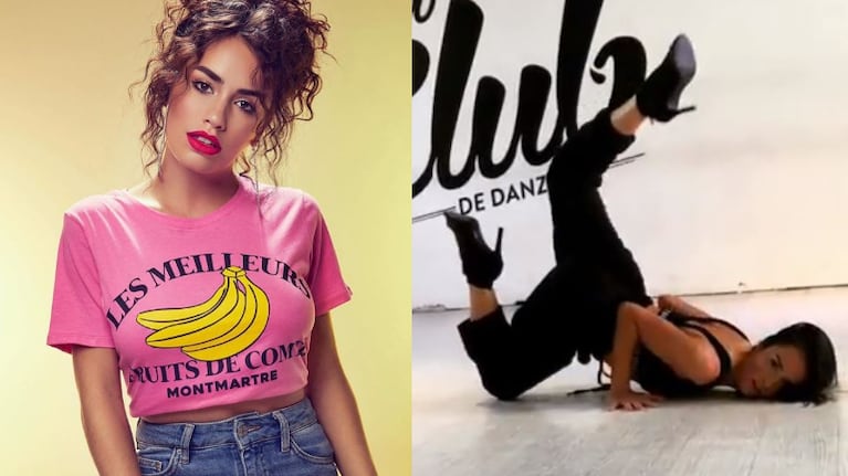Lali mostró su potente coreo de baile en redes sociales.
