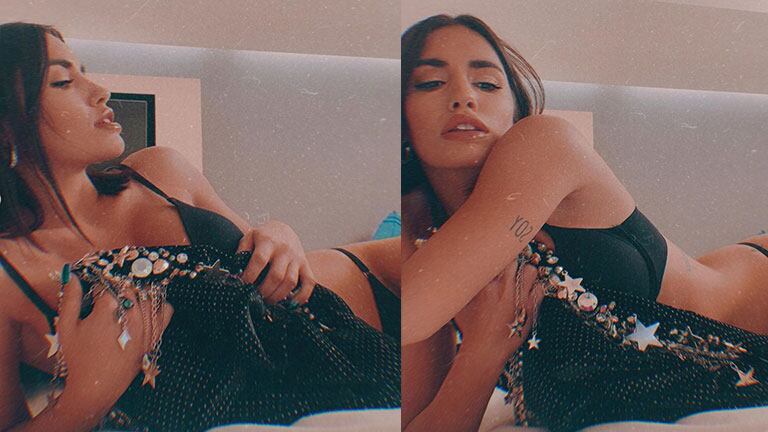Lali posó en ropa interior y compartió las fotos en la red.